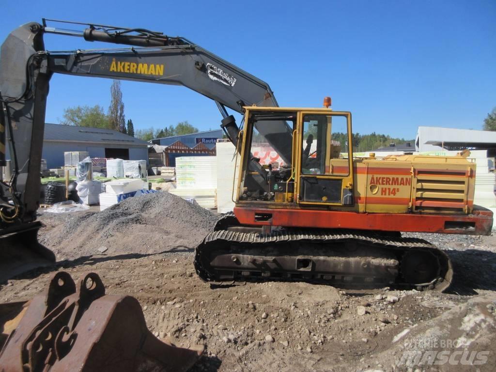 Åkerman H 14 B Crawler excavators
