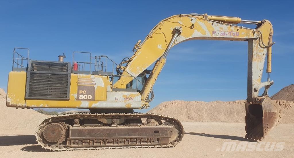 Komatsu PC 800-6 Crawler excavators