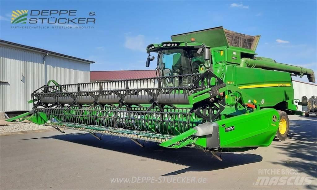 John Deere T670 Combine harvesters