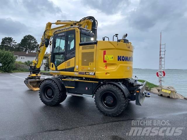 Komatsu PW168-11 Wheeled excavators