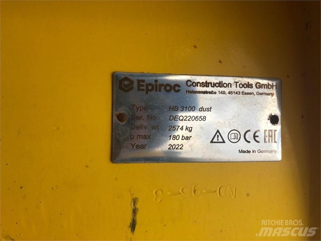 Epiroc HB3100 Dust Hammers / Breakers