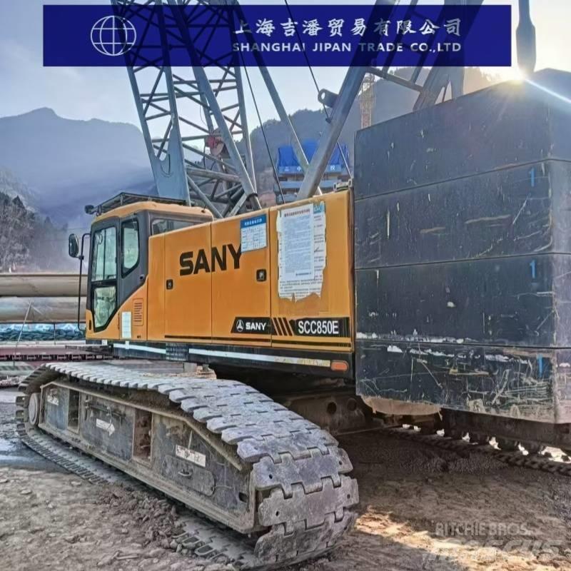 Sany SCC750E Track mounted cranes