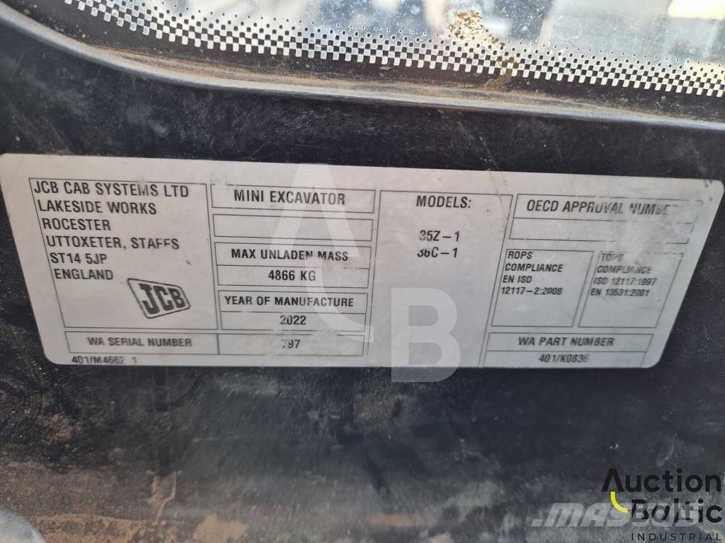 JCB 36C-1 Mini excavators < 7t (Mini diggers)