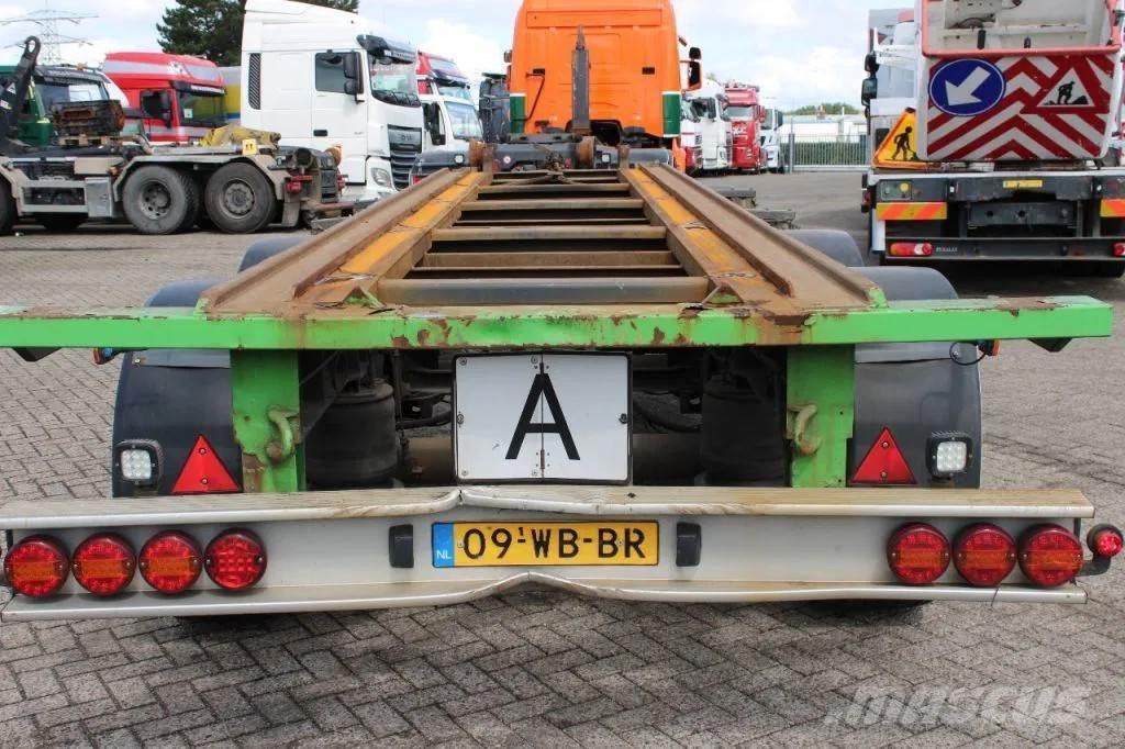 Burg 3X SAF Container trailers