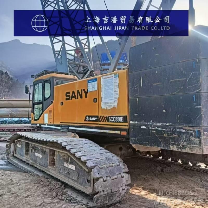 Sany SCC 750 E Track mounted cranes
