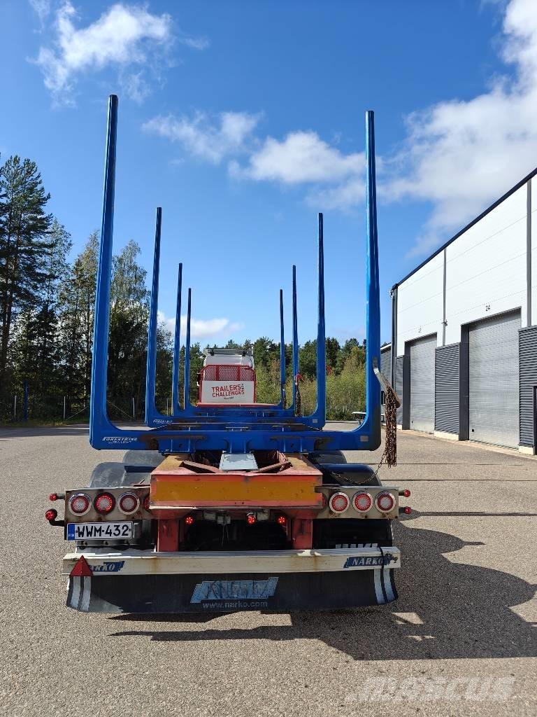 Närko D4MS11T11 Timber trailers