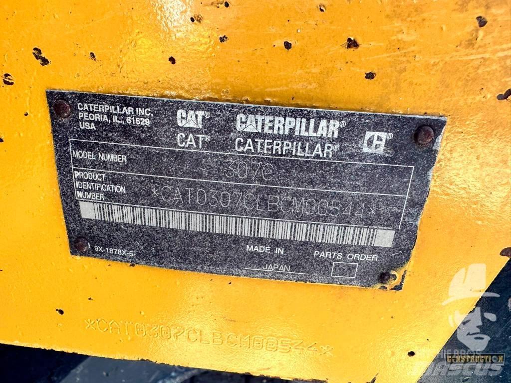 CAT 307 C Crawler excavators