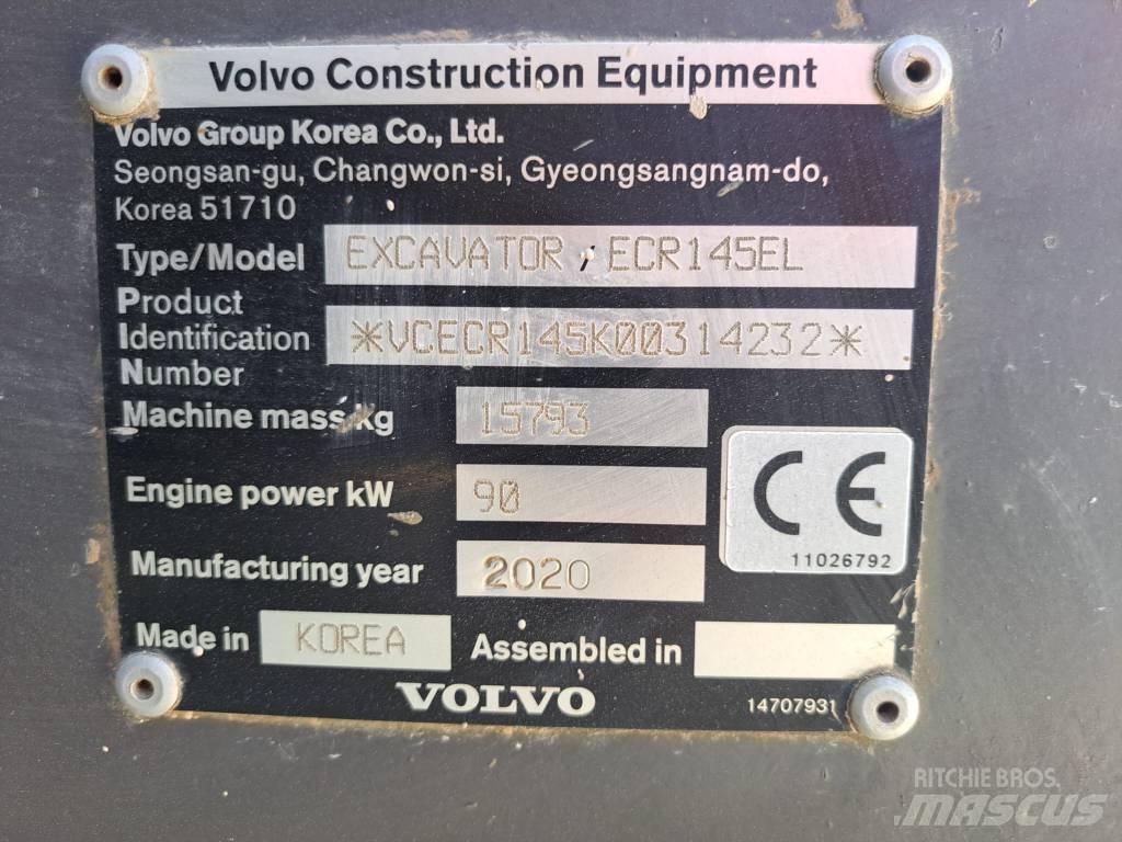 Volvo ECR 145 E Crawler excavators