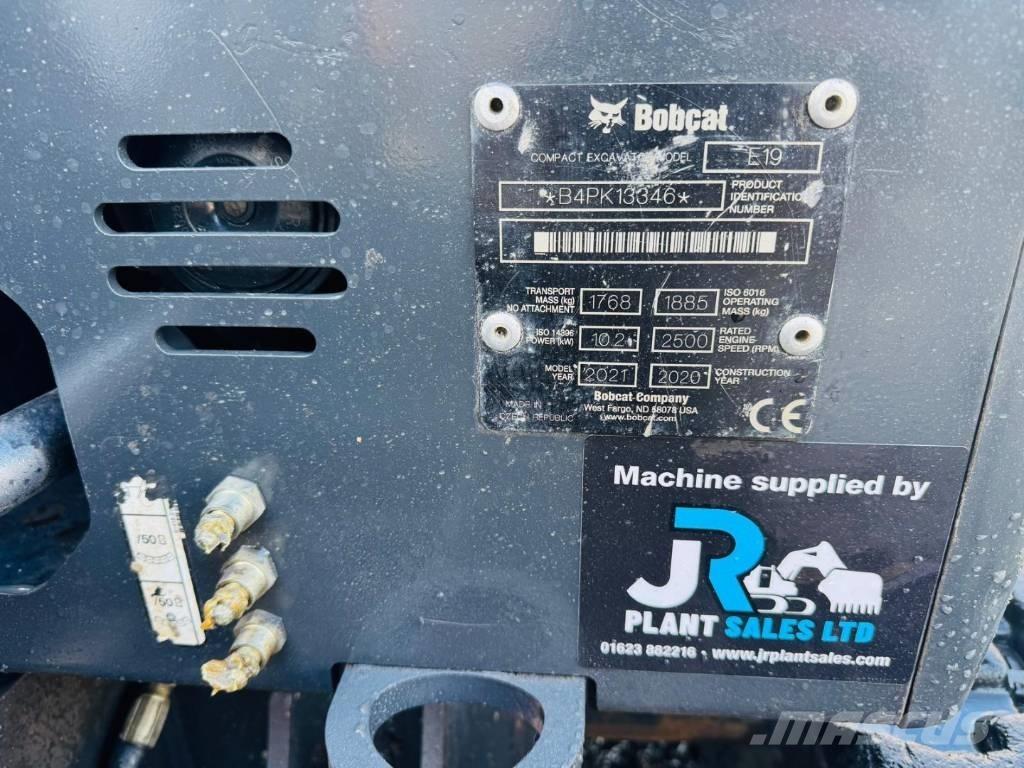 Bobcat E 19 Mini excavators < 7t (Mini diggers)
