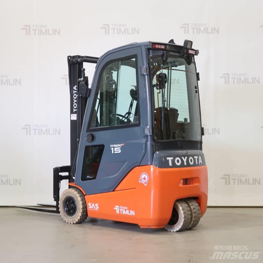 Toyota 8FBE15T Electric forklift trucks