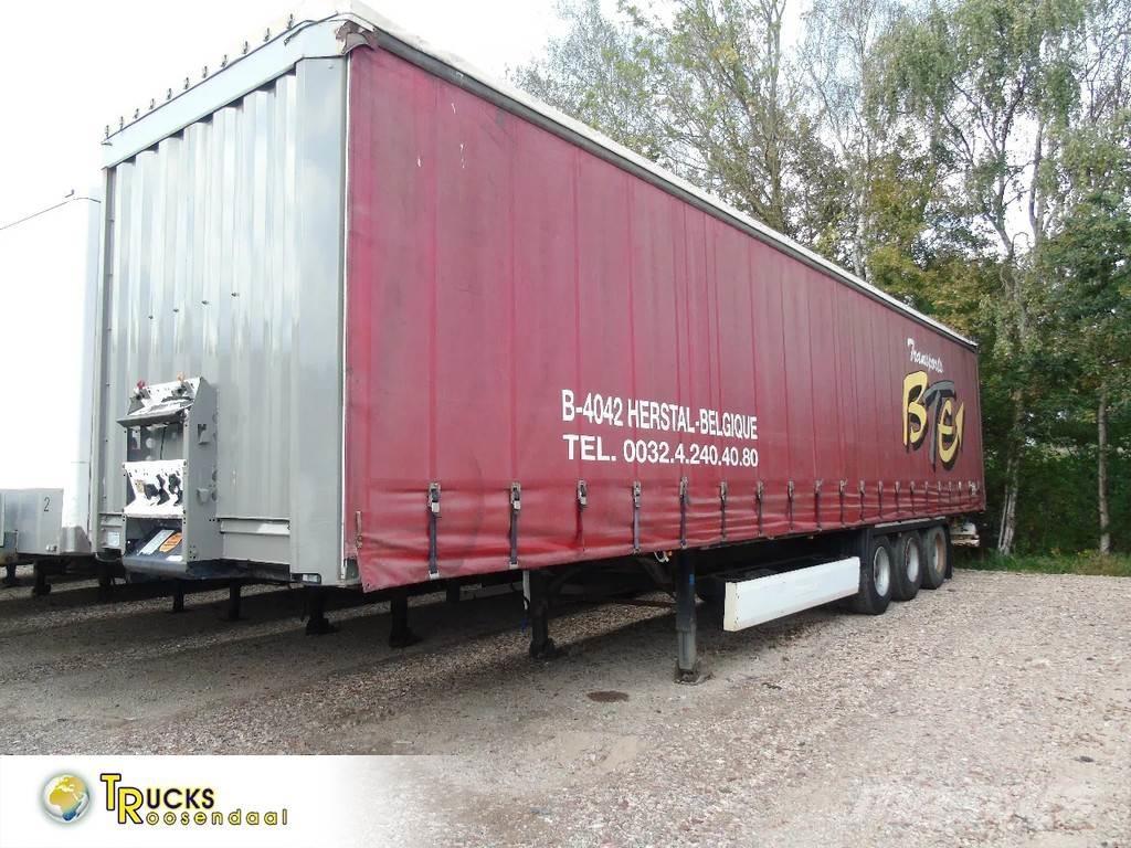 Krone 3x BPW + COIL Curtain sider semi-trailers