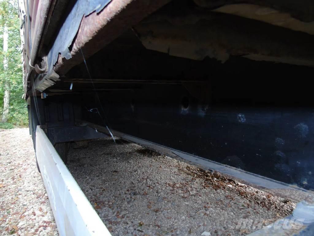 Krone 3x BPW + COIL Curtain sider semi-trailers