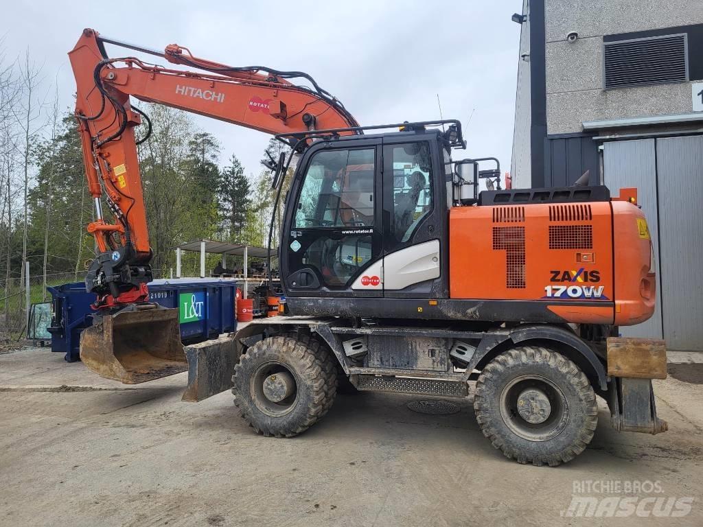 Hitachi ZX170W-6 Wheeled excavators