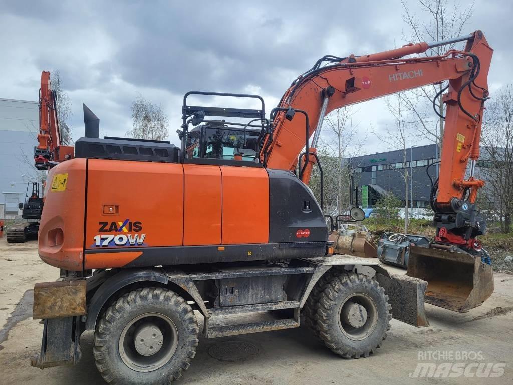 Hitachi ZX170W-6 Wheeled excavators