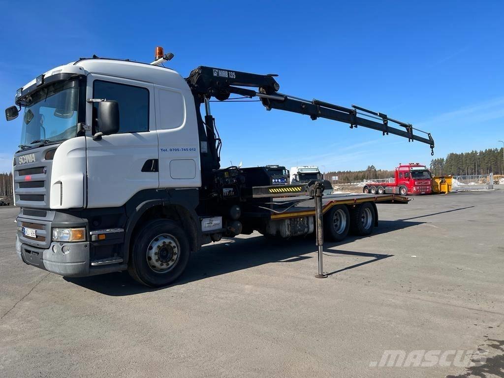 Scania R 420 LB Truck mounted cranes