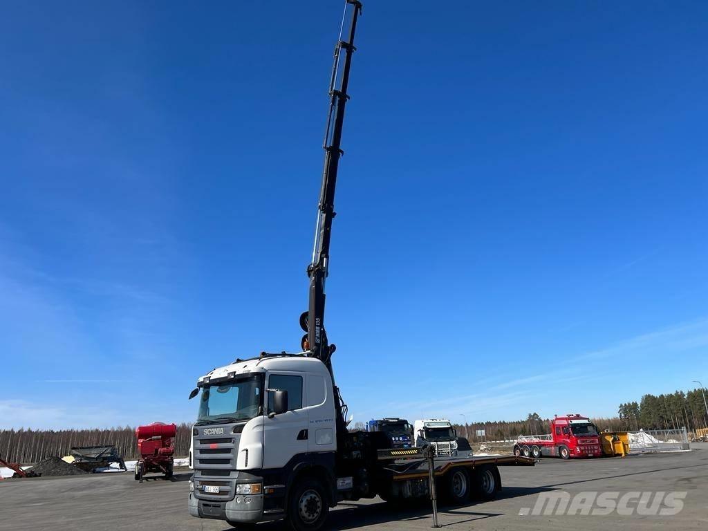 Scania R 420 LB Truck mounted cranes