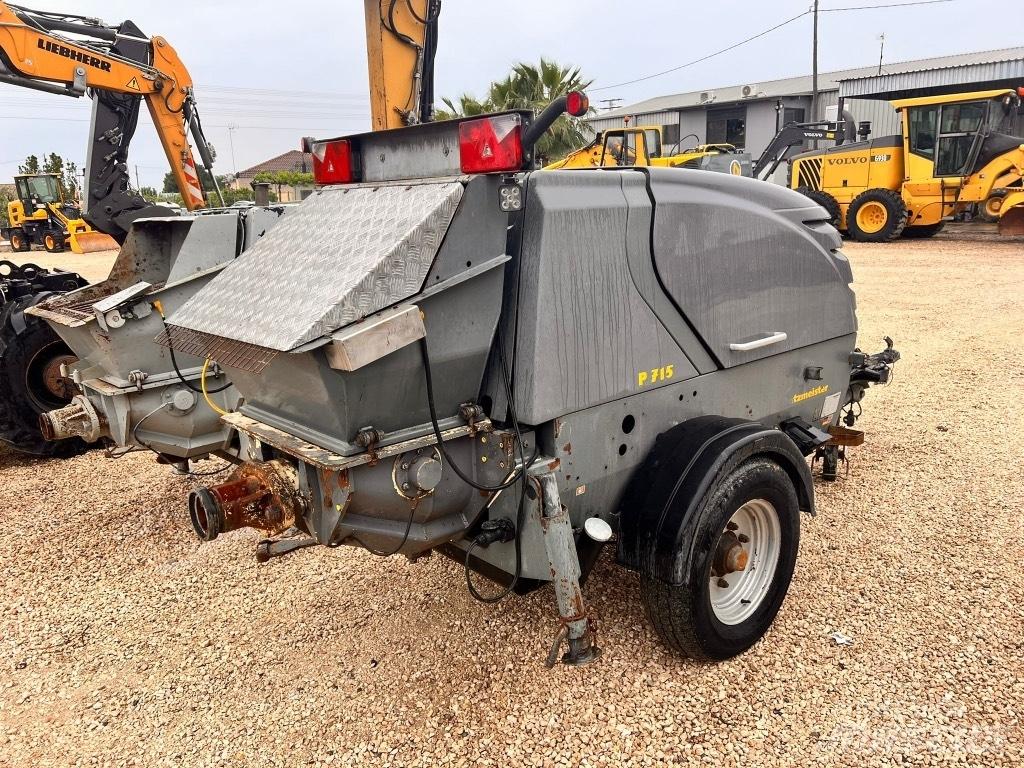 Putzmeister P 715 TD Concrete pumps