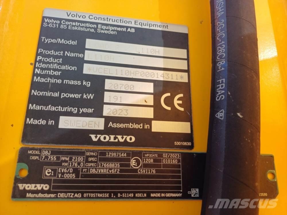 Volvo L110H Wheel loaders