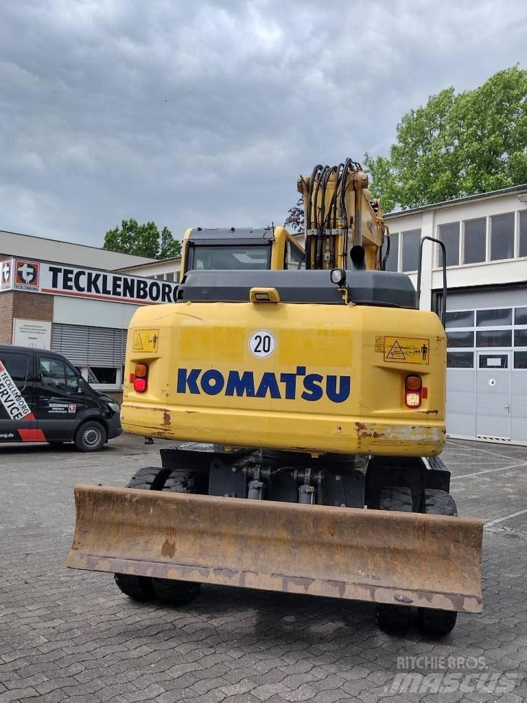 Komatsu PW 148-8 Wheeled excavators