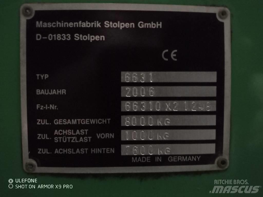 Deutz-Fahr K7.36 Self-loading trailers