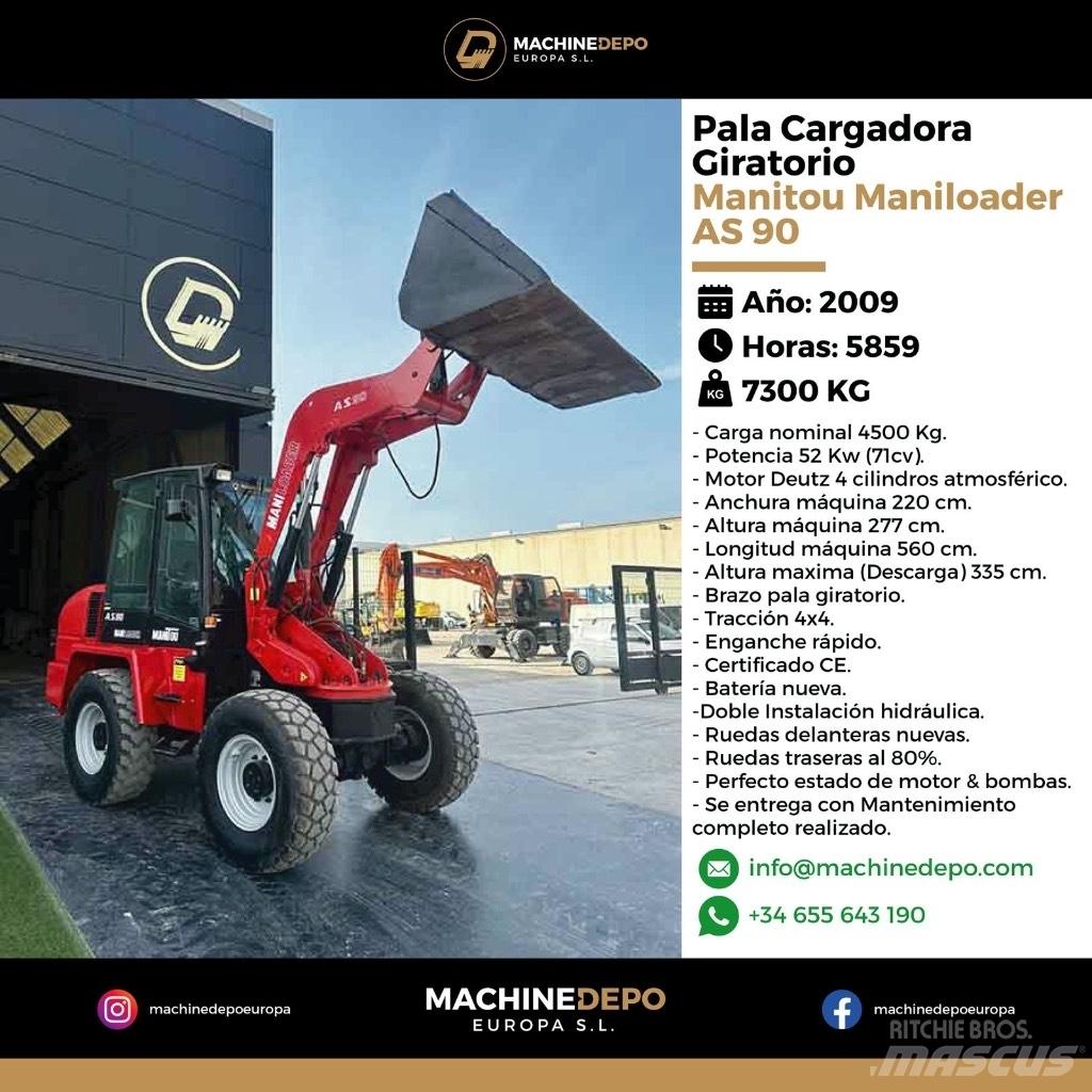 Manitou As 90 Mini loaders