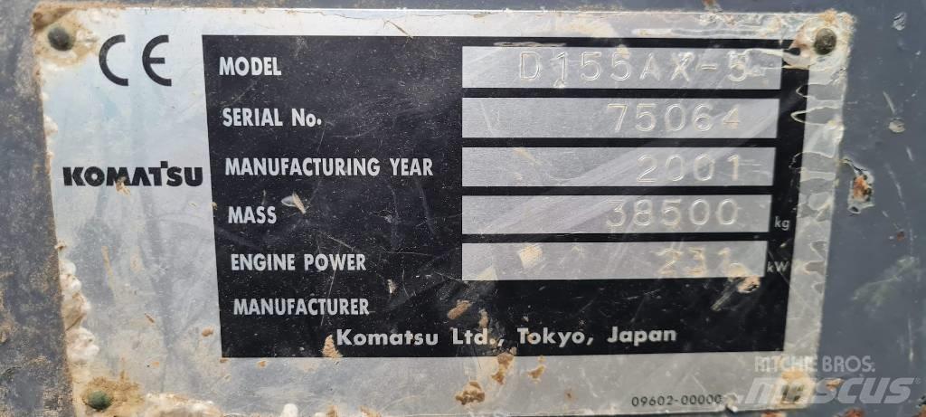 Komatsu D 155 AX-5 Crawler dozers