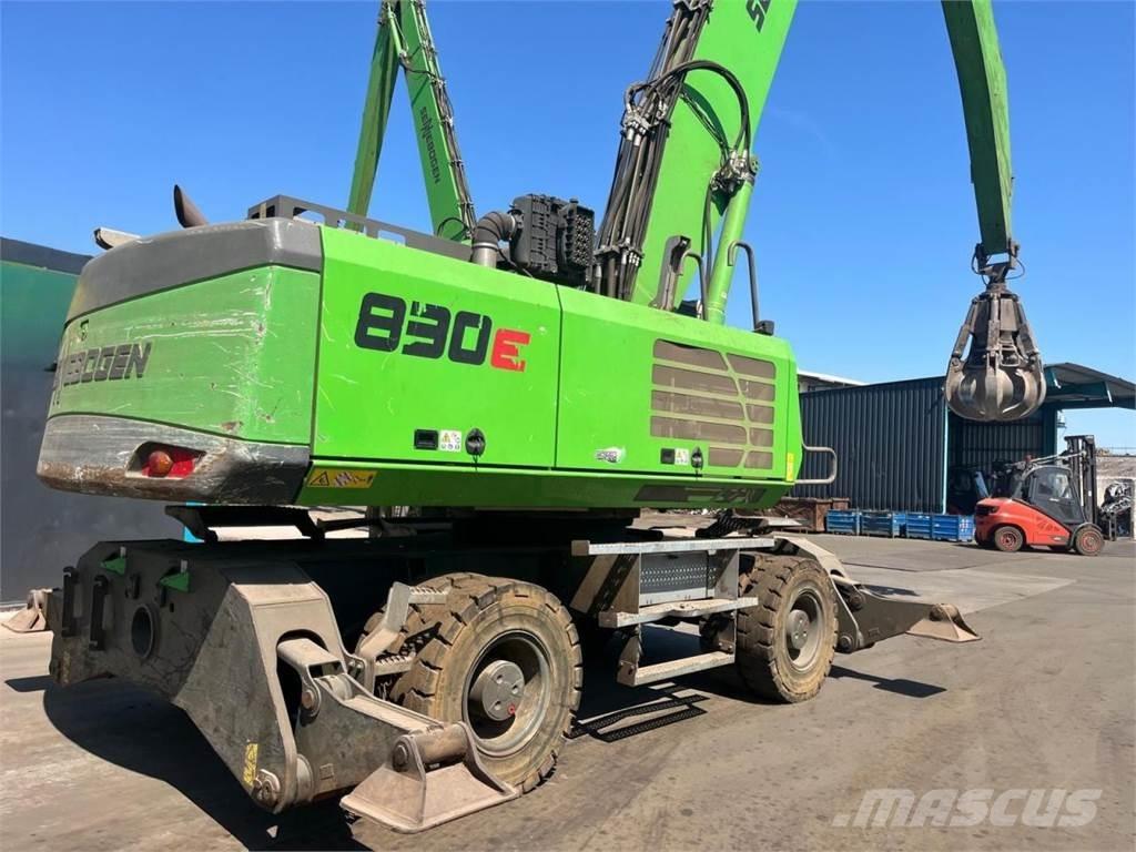 Sennebogen 830E Wheeled excavators