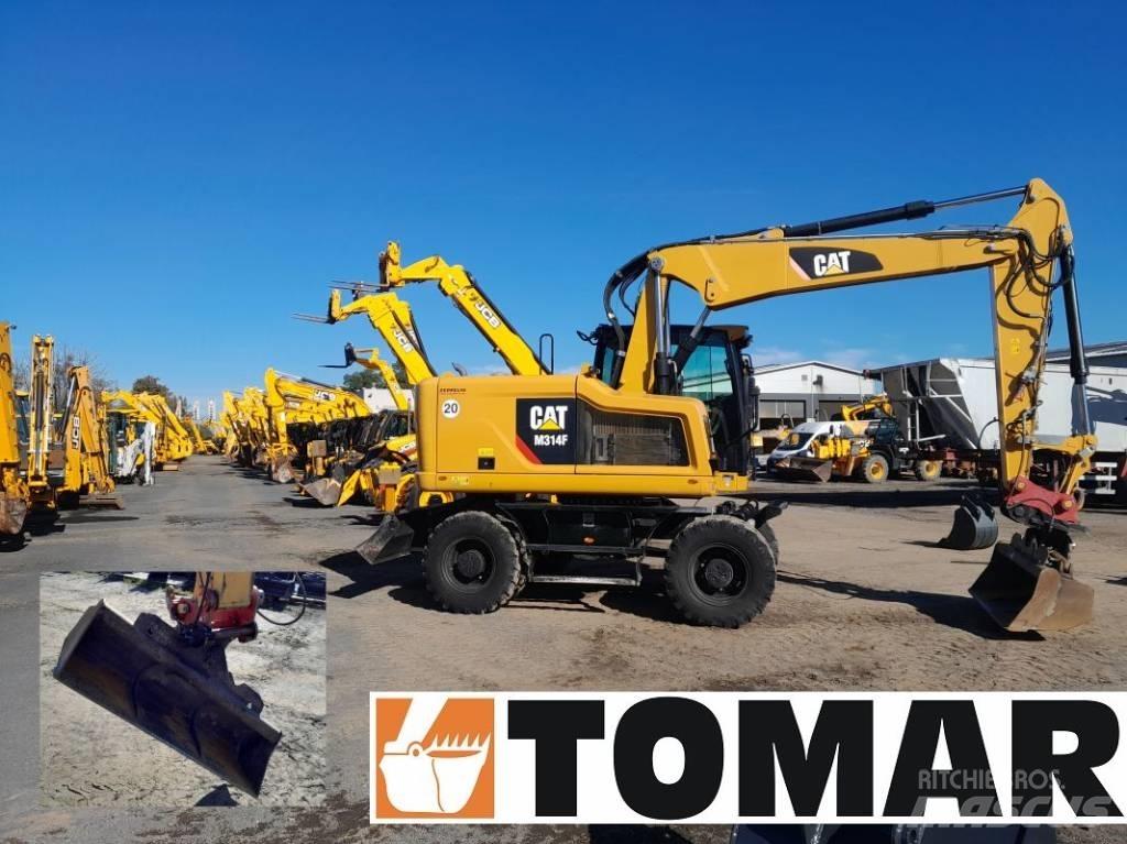CAT M 314 F Wheeled excavators