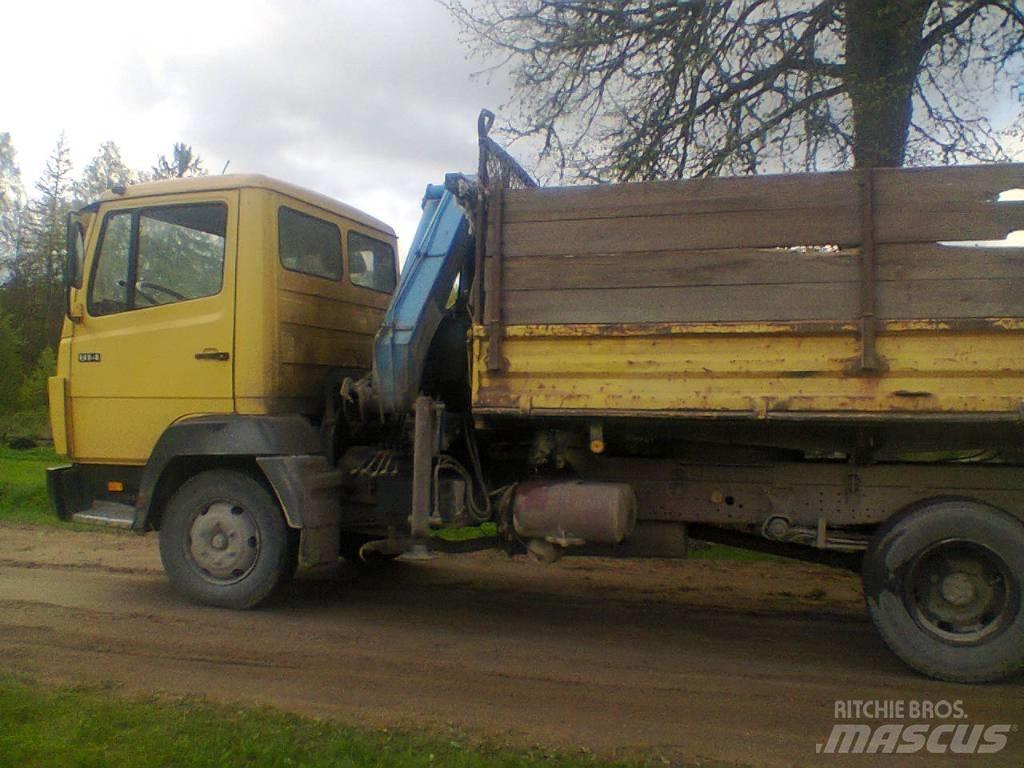 Mercedes-Benz 814 Tipper trucks