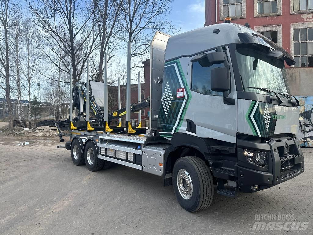 Renault Gama K 520 Timber trucks