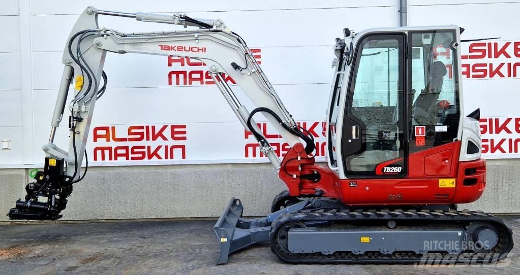 Takeuchi TB 260 Mini excavators < 7t (Mini diggers)