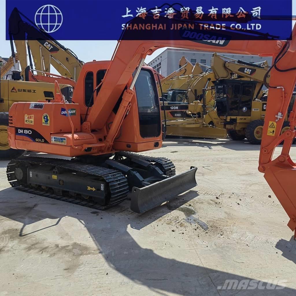 Doosan DH 80 Mini excavators  7t - 12t