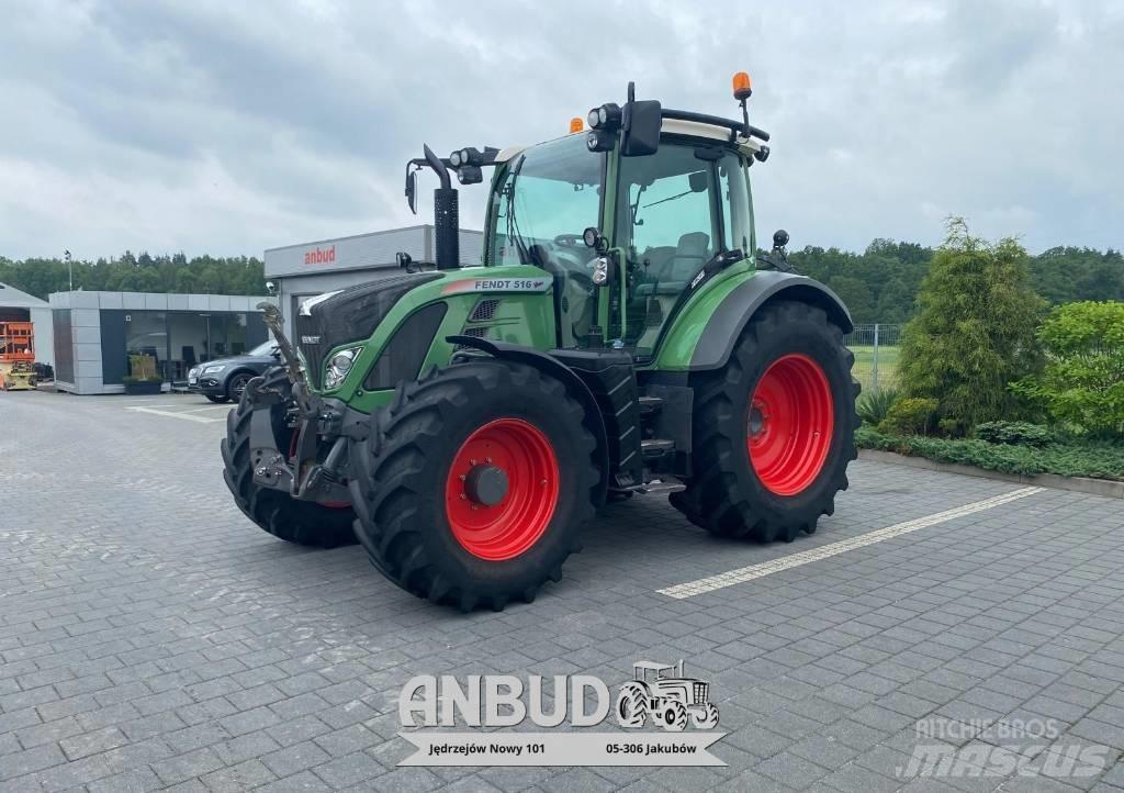 Fendt 516 Vario SCR Tractors