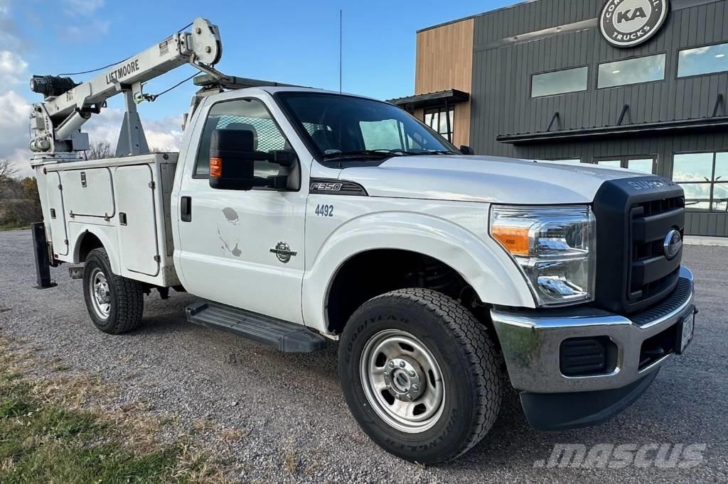Ford F 350 XL SD Track mounted cranes