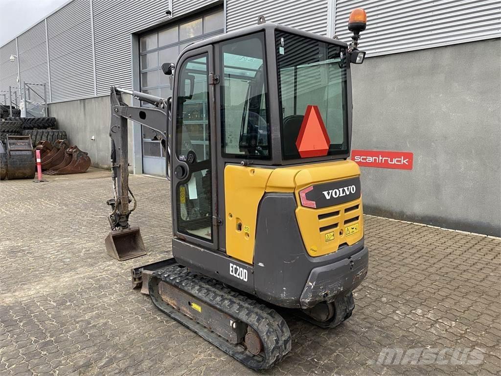 Volvo EC20D Wheeled excavators