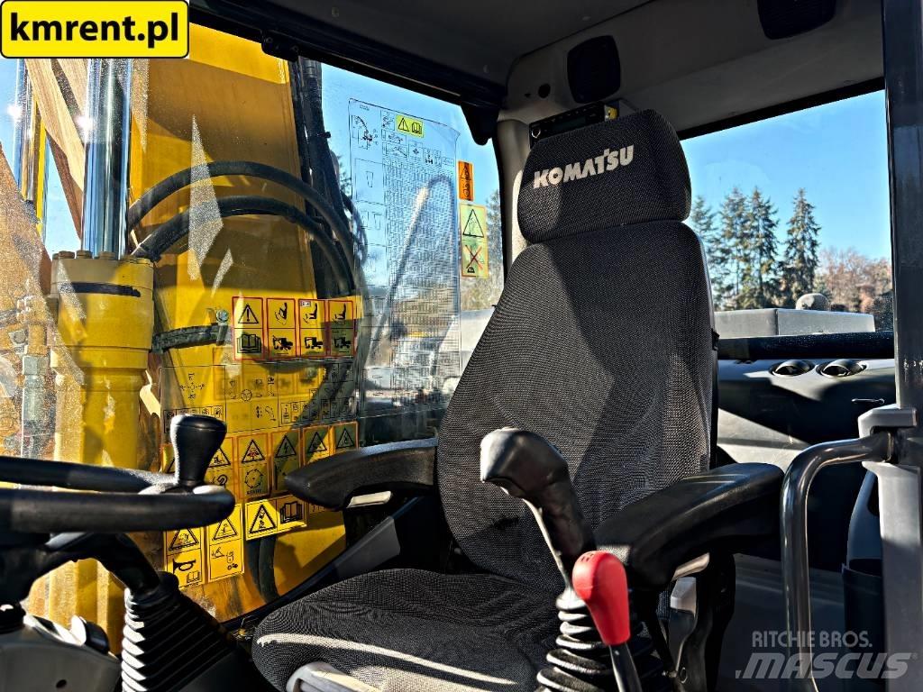 Komatsu PW 148 Wheeled excavators