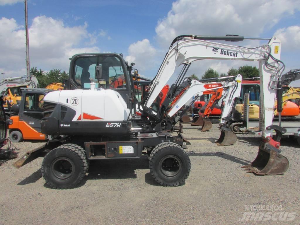 Bobcat E 57 W Wheeled excavators