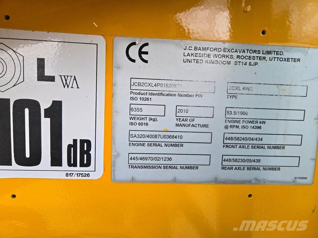 JCB 2CX Wheel loaders