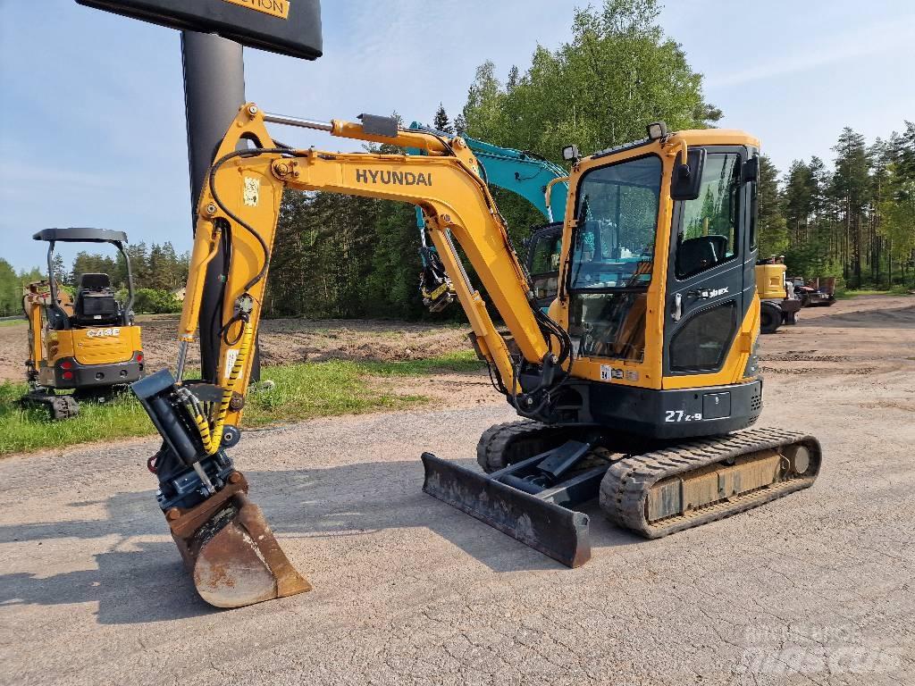 Hyundai Robex 27 Z-9 Mini excavators < 7t (Mini diggers)