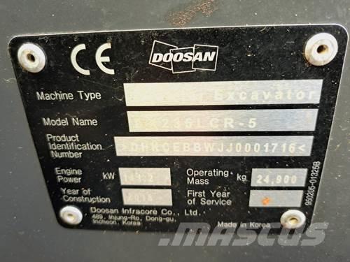 Doosan DX235LCR-5 Crawler excavators
