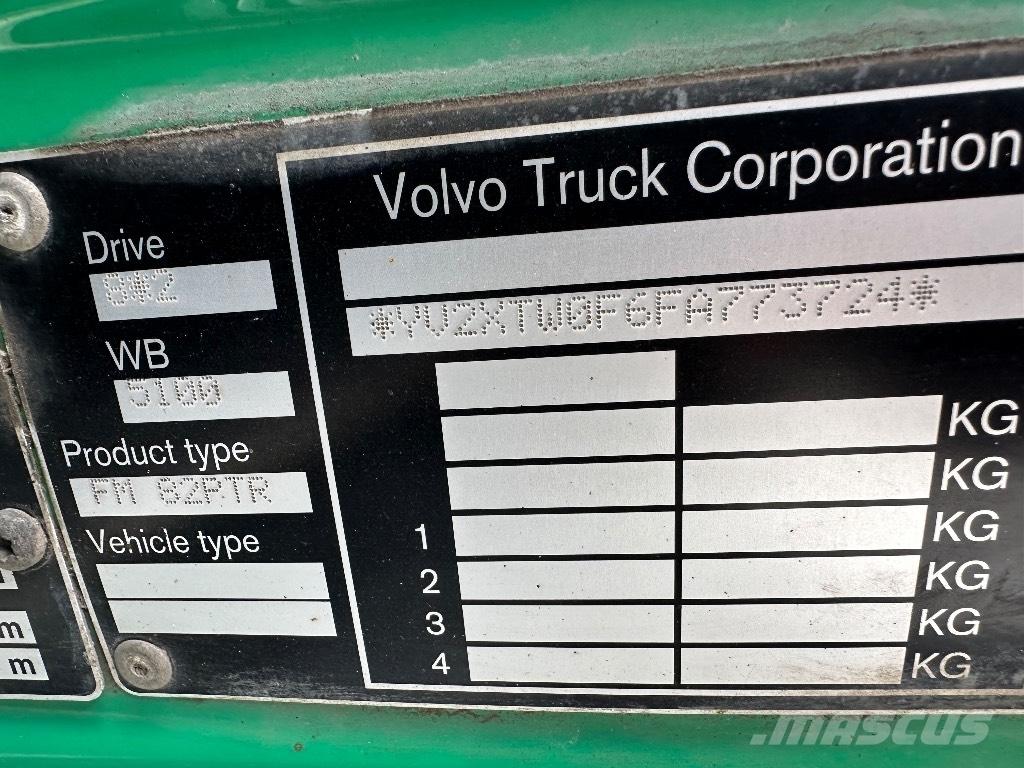 Volvo FM 420 8x2/4 Hook lift trucks