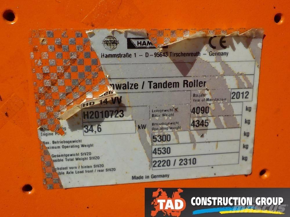 Hamm HD 14 Twin drum rollers