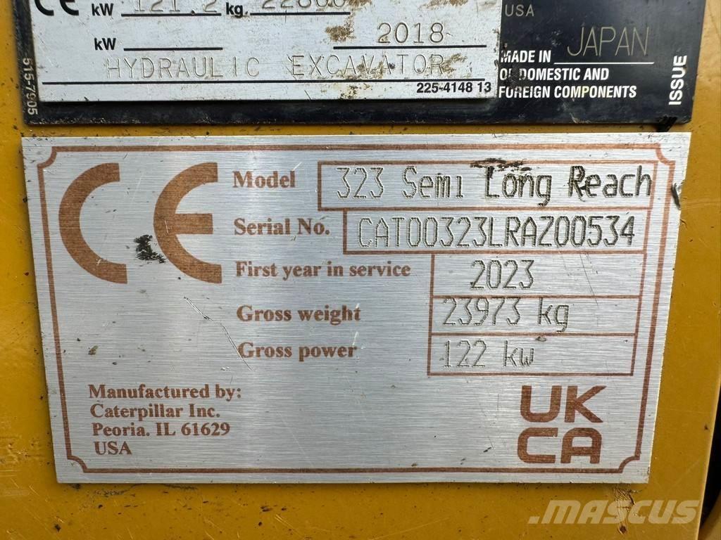 CAT 323 Crawler excavators