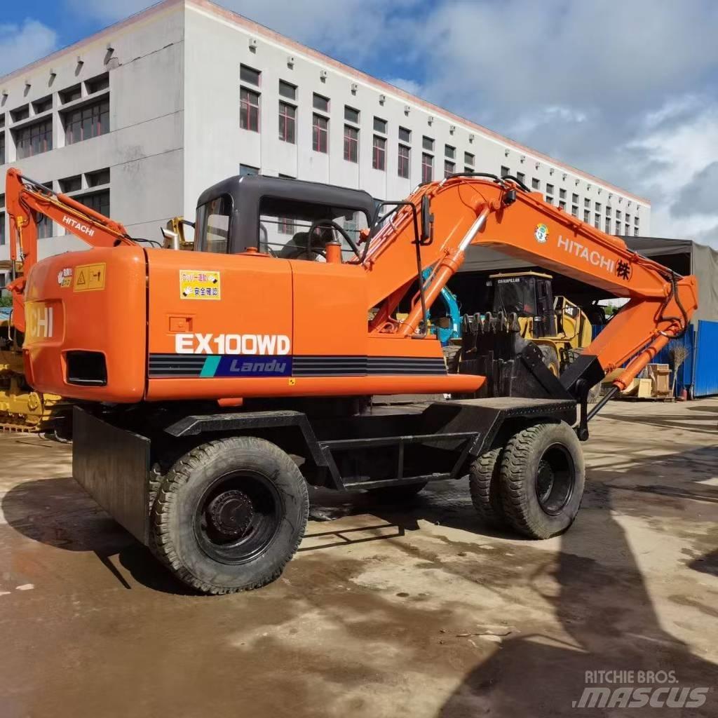 Hitachi EX 100 W D Wheeled excavators