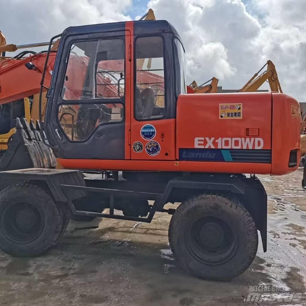 Hitachi EX 100 W D Wheeled excavators