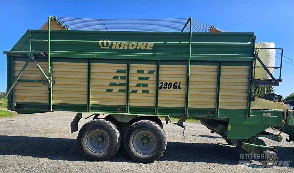 Krone AX 280 GL Self-loading trailers