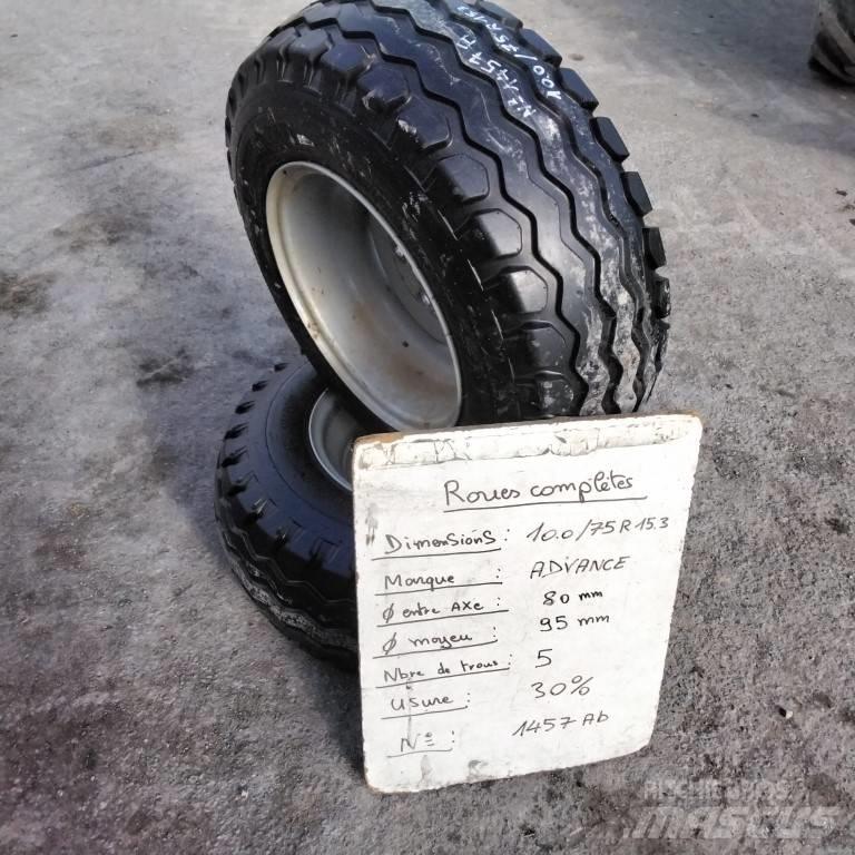 Advance 10.0/75R15.3 Tyres, wheels and rims