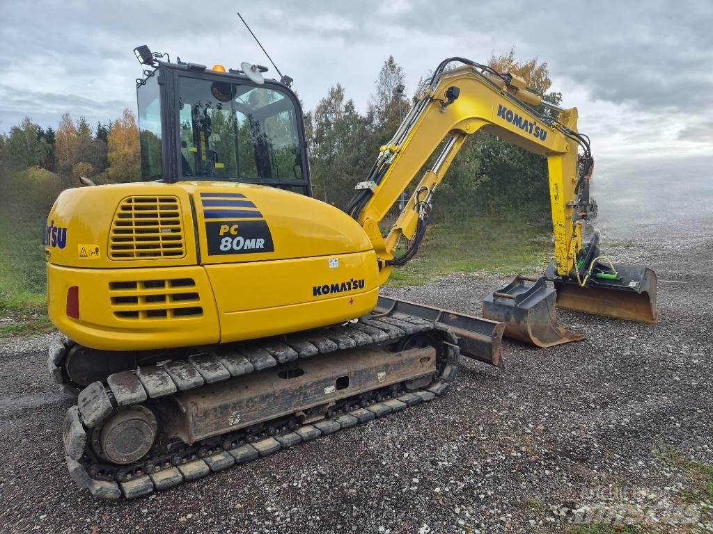 Komatsu PC80MR-5 Mini excavators  7t - 12t