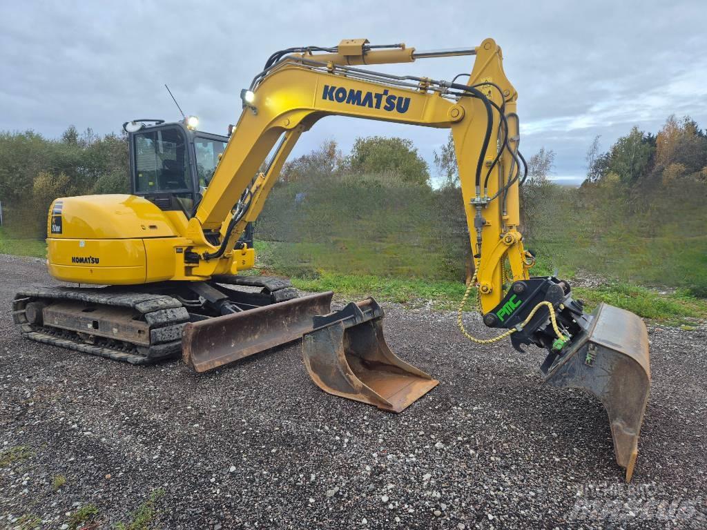 Komatsu PC80MR-5 Mini excavators  7t - 12t