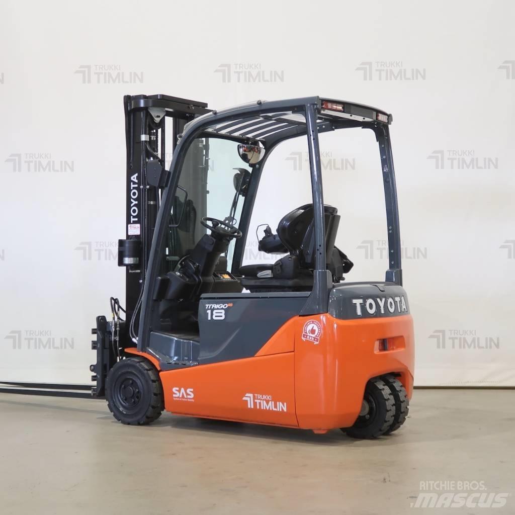 Toyota 8FBE18T Electric forklift trucks